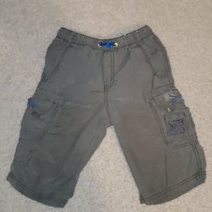 ARMY GREEN SHORTS- BOYS
